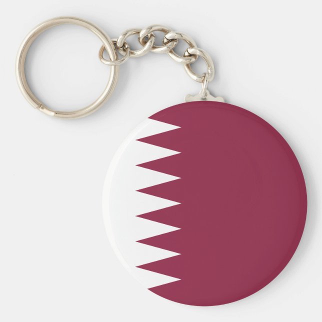 Chaveiro Sinalizador do Qatar (Frente)