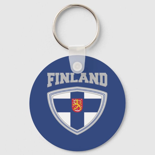 Chaveiro Sinalizador Finlandês Shield & Emblem (Frente)