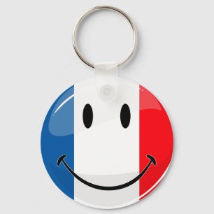 Chaveiro Sinalizador francês sorridente