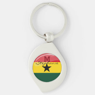 Chaveiro Sinalizador Glossy Round Ghanian