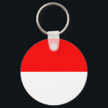Chaveiro Sinalizador Indonésia<br><div class="desc">Bandeira Patriótica da Indonésia.</div>