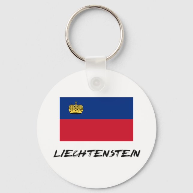 Chaveiro Sinalizador Liechtenstein (Frente)