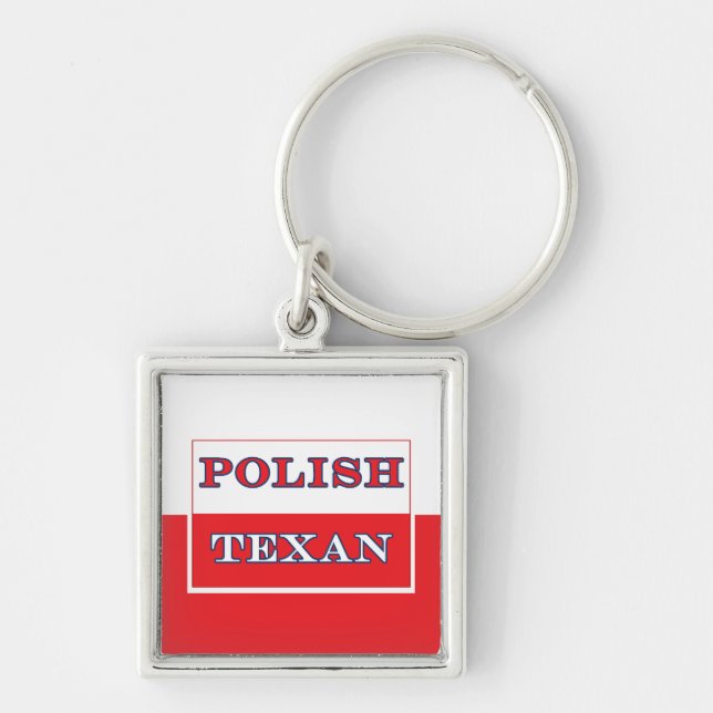 Chaveiro Sinalizador Polonês Texan Polônia (Frente)