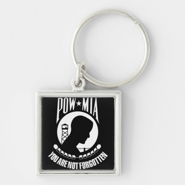 Chaveiro Sinalizador POW-MIA (Frente)