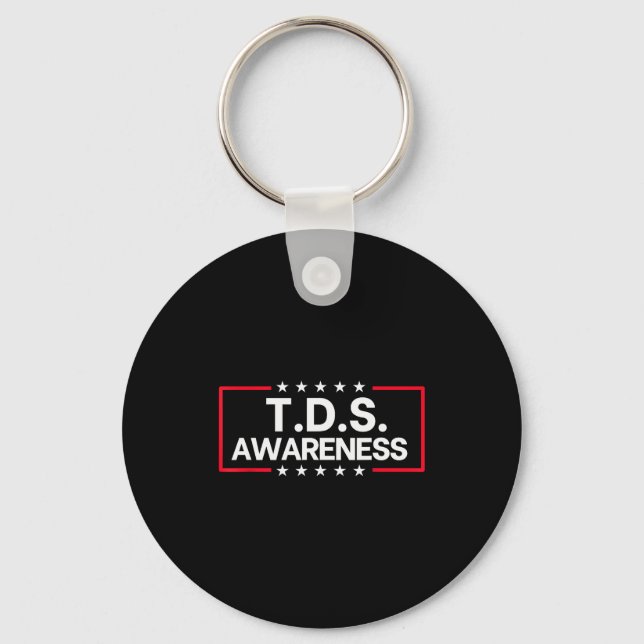 Chaveiro Síndrome de Desarranjo de Trump Tds Divertido Apoi (Frente)