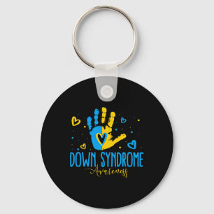Chaveiro Síndrome de Down Síndrome do Dia para Baixo Sensib