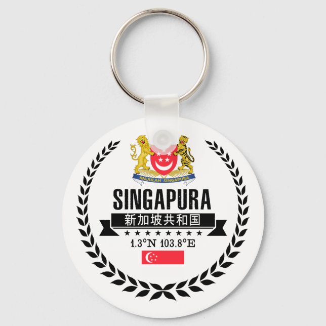 Chaveiro Singapura (Frente)