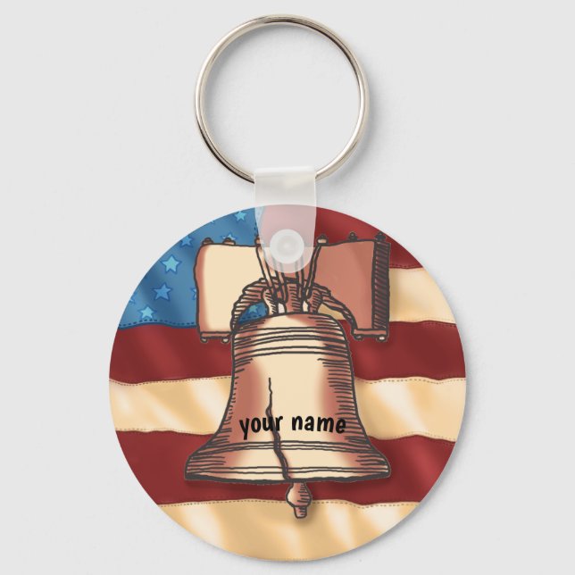 Chaveiro Sino da Liberdade   pulseira (Frente)
