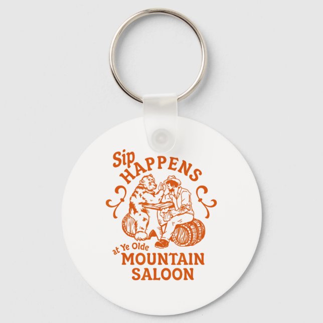 Chaveiro Sip Acontece Ye Olde Mountain Saloon Apres Party S (Frente)