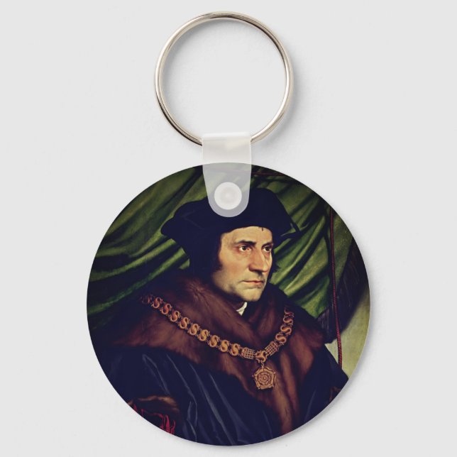 Chaveiro Sir Thomas More - por Hans Holbein, o Younger (Frente)