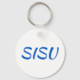 CHAVEIRO SISU (redondo; branco; Chaveiro finlandês