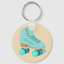 Skate do cilindro do Quad Retro Azul Teal Personal