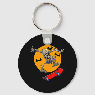 Chaveiro Skate Skeleton Men Meninos Skater Skateboard