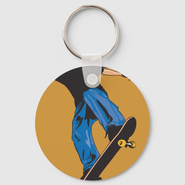 Chaveiro Skateboard (Frente)