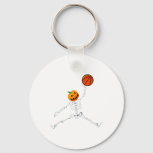 Chaveiro Skeleton Basball Halloween Pumpkin Slam Dunk