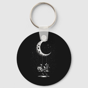 Chaveiro Skeleton Casal Moon tocando violão
