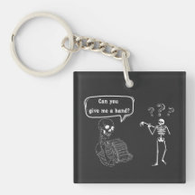 Skeleton Engraçado Pun Você Pode Me Dar A Mão?