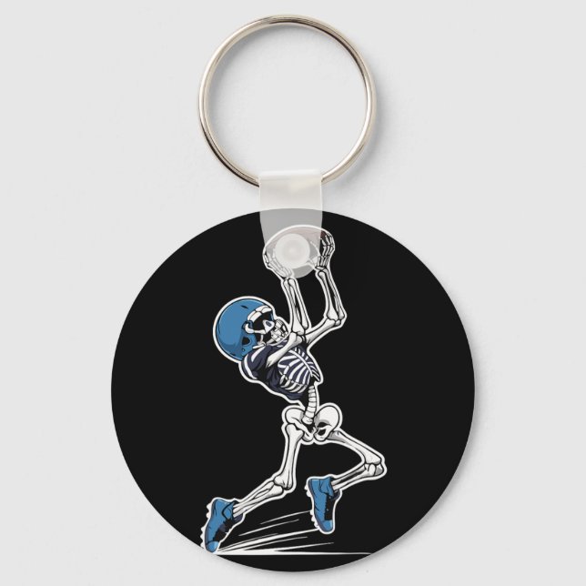 Chaveiro Skeleton Football Halloween Men (Frente)