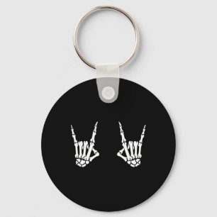 Chaveiro Skeleton Mãos Rocker Rock Em Rock Star