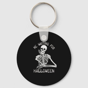 Chaveiro Skeleton Me Esperando Pelo Dia das Bruxas
