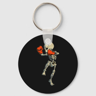 Chaveiro Skeleton Muay Thai Halloween Kickboxing Mma Fighte