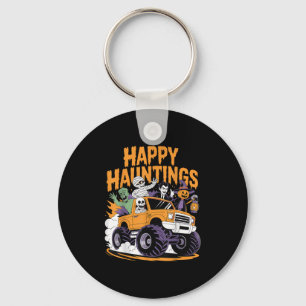 Chaveiro Skeleton Zombie Vampire Monster Truck Halloween Te