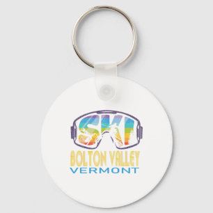 Chaveiro Ski Bolton Valley Vermont Esquiando Férias