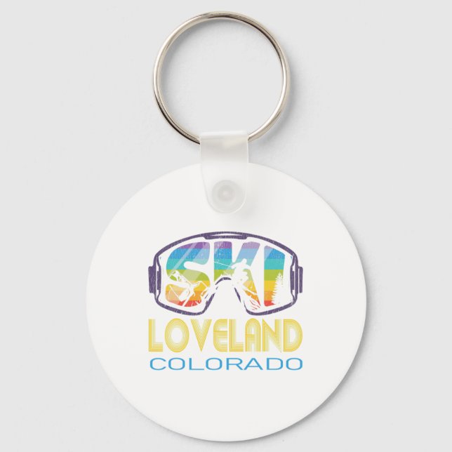 Chaveiro Ski Loveland Colorado Skiing Vacation (Frente)