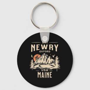 Chaveiro Ski Newry Condado de Oxford Maine Usa Snowboard Va