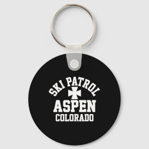 Chaveiro Ski Patrol Aspen Colorado Skiing E Snowboard