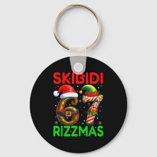 Chaveiro Skibidi 67 Rizzmas Engraçado Seis Sete Meme Natal
