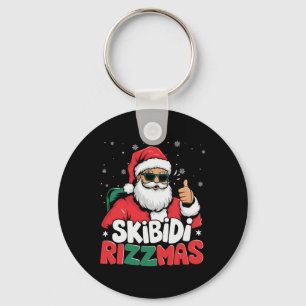 Chaveiro Skibidi Rizzmas Natal Santa Feliz Claus Rizz M