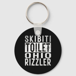 Chaveiro Skibiti Toilet Ohio Rizzler Gen Alpha Slang Influe