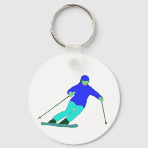 Chaveiro Skier Snow Skiing