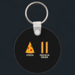 Chaveiro Skiing beginner pizza french fries ski instructor<br><div class="desc">Skiing beginner pizza french fries ski instructor</div>