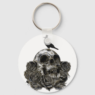 Chaveiro Skull & Crow
