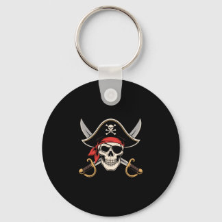 Chaveiro Skull pirate jolly roger flag halloween funny