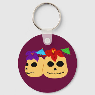 Chaveiro Skull Tiki Mugs