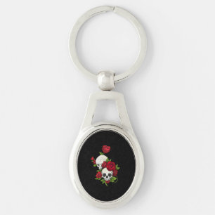 Chaveiro Skulls Rosa Día de Muertos