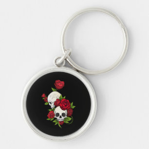 Chaveiro Skulls Rosa Día de Muertos