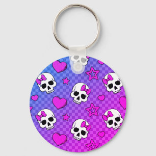 Chaveiro Skully Pop Kawaii