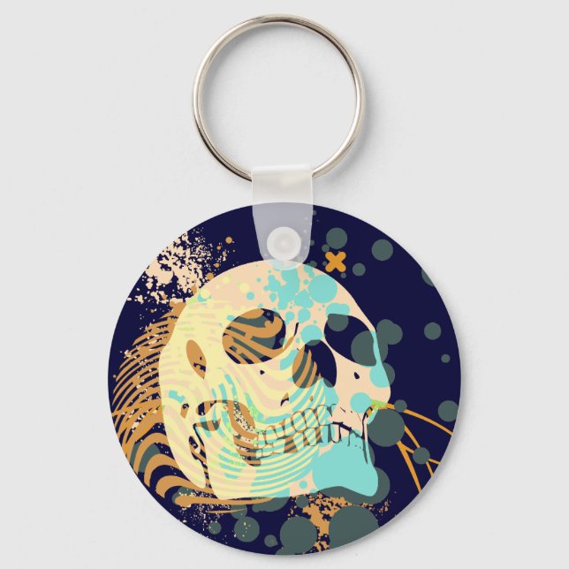 Chaveiro skullz. hi-fi. (Frente)