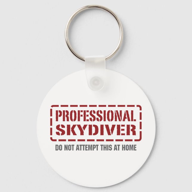 Chaveiro Skydiver Profissional (Frente)