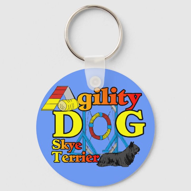 Chaveiro Skye_Terrier_Agilidade (Frente)
