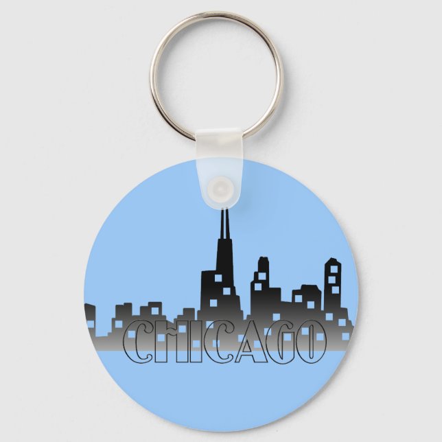 Chaveiro Skyline CHICAGO (Frente)