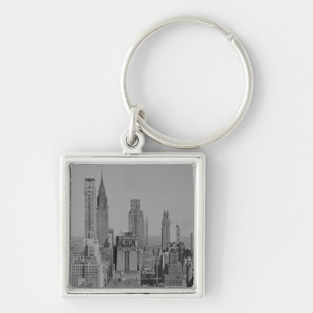 Chaveiro Skyline da cidade (Frente)