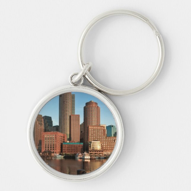 Chaveiro Skyline de Boston (Frente)