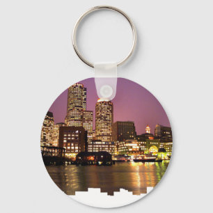 Chaveiro Skyline de Boston