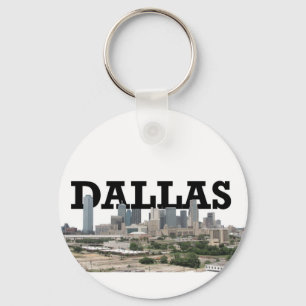 Chaveiro Skyline de Dallas com a Dallas no céu