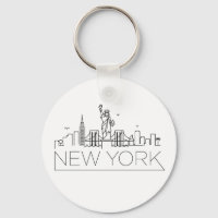 Skyline Estilizado em Nova York